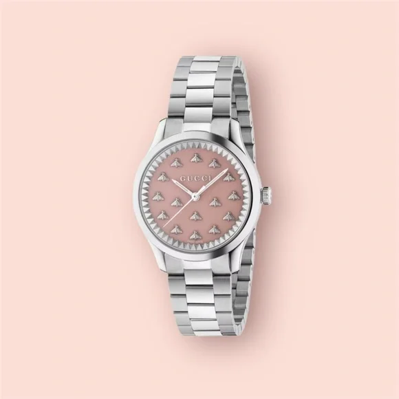 GUCCI G-Timeless Watch with Bees (32MM) 903502314_8.jpg main image 4